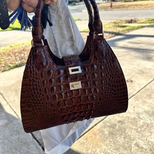 Brahmin Adrian Pecan Melbourne purse